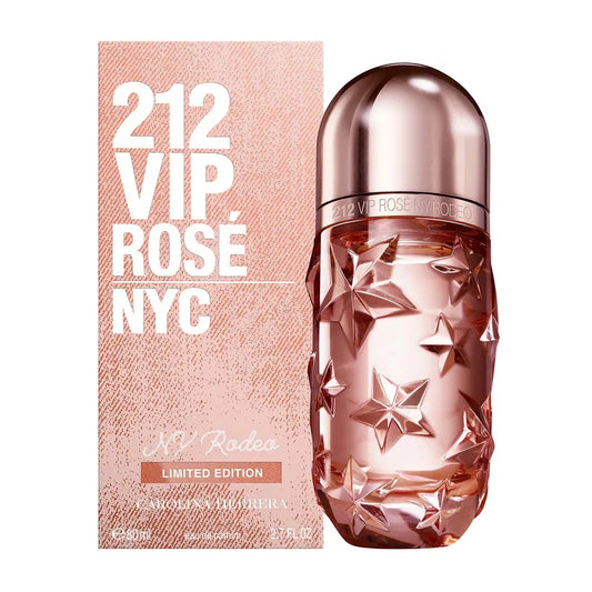 perfume 212 vip rose nyc ny rodeo de carolina herrera eau de parfum 80ml fragancia floral frutal femenina con notas de champagne y flores elegantes