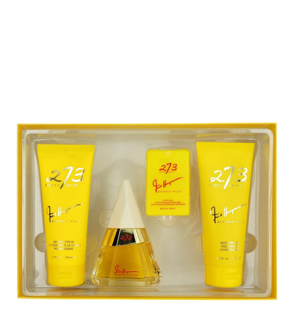 Caja del estuche 273 Rodeo Drive Fred Hayman mujer