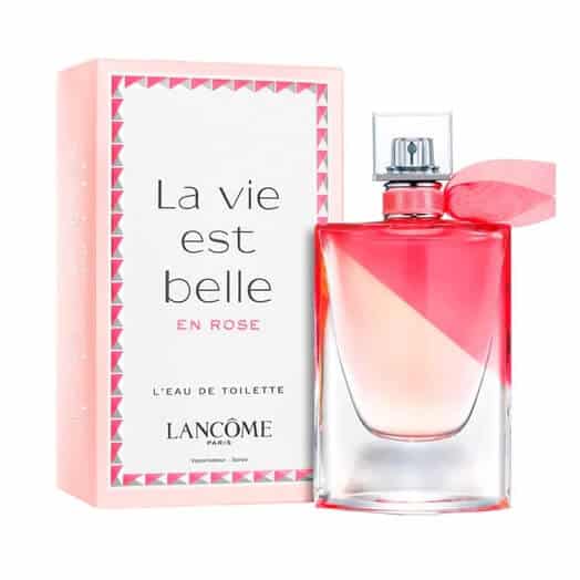 280 perfume la vida es bella en rose lancome 100ml