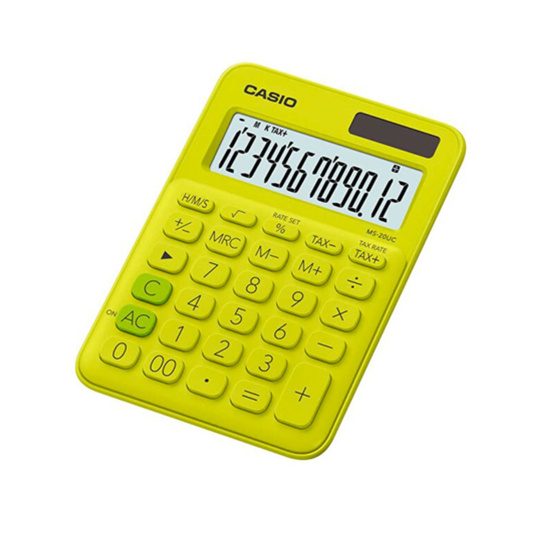 Calculadora Casio MS-20UC-YG-N-DC