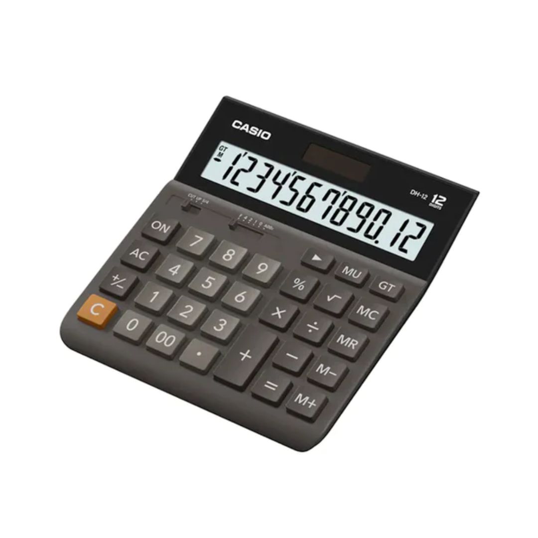 Calculadora Casio DH-12-BK-W-DP