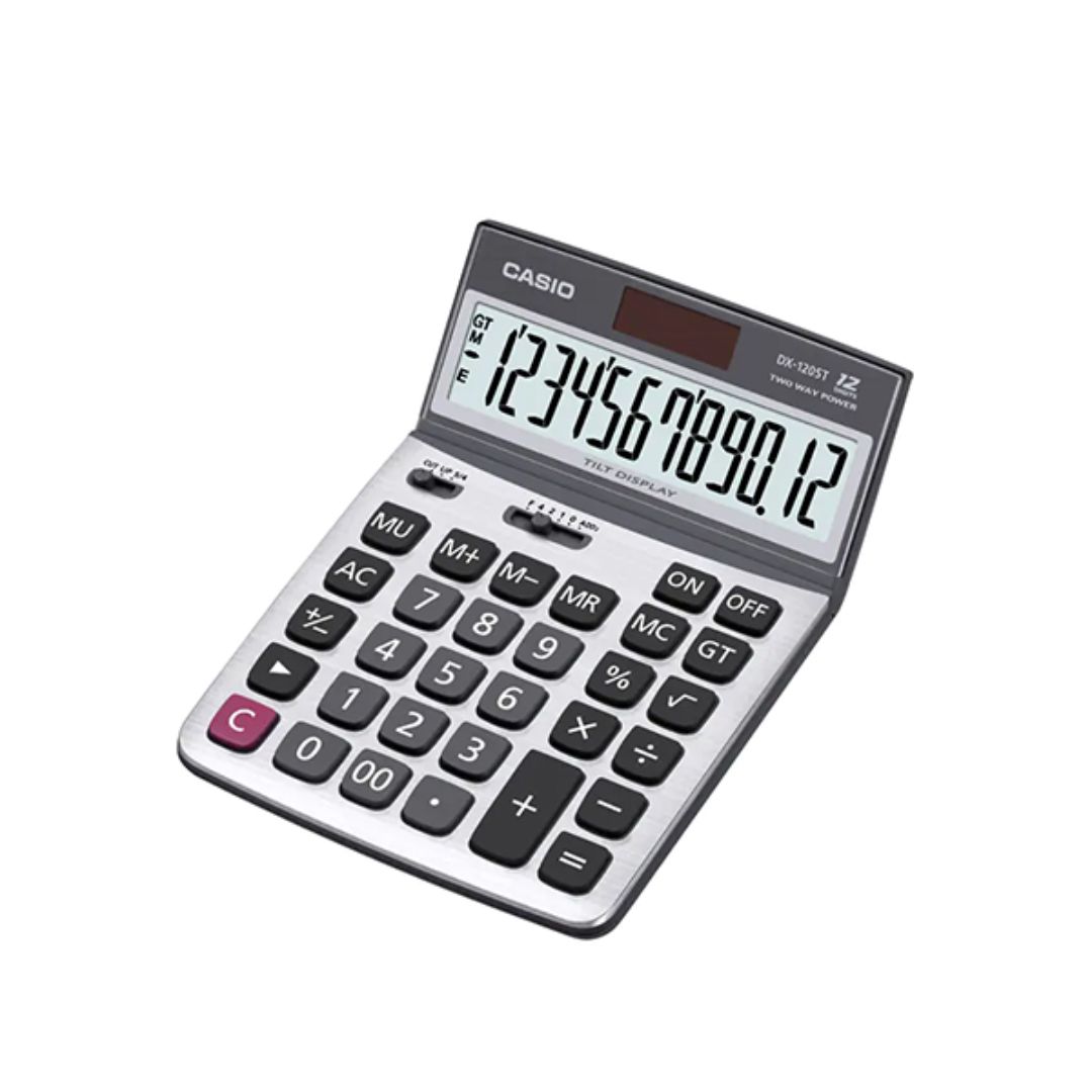 Calculadora Casio DX-120ST-W-DP