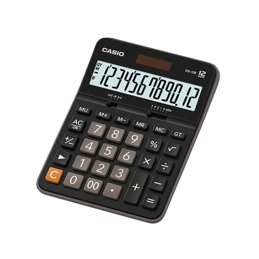 Calculadora Casio DX-12B-BK-W-DC