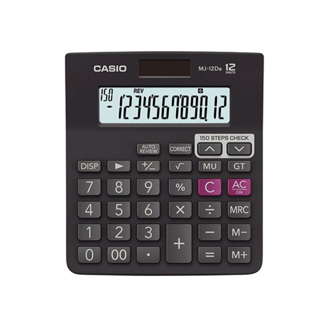 Calculadora Casio MJ-12DA-WA-DP-W