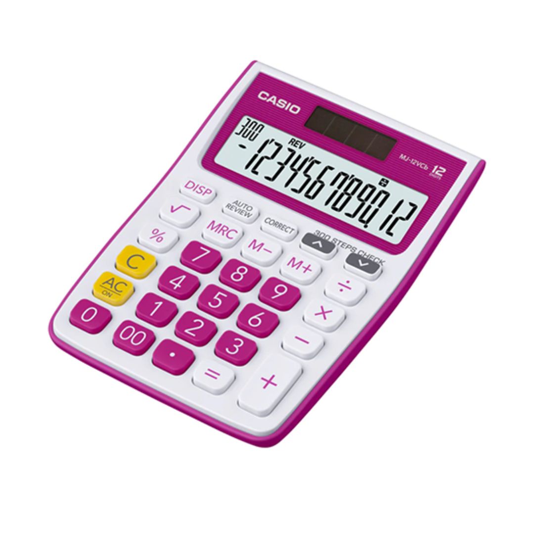 Calculadora Casio MJ-12VCB-RD-SA-DP