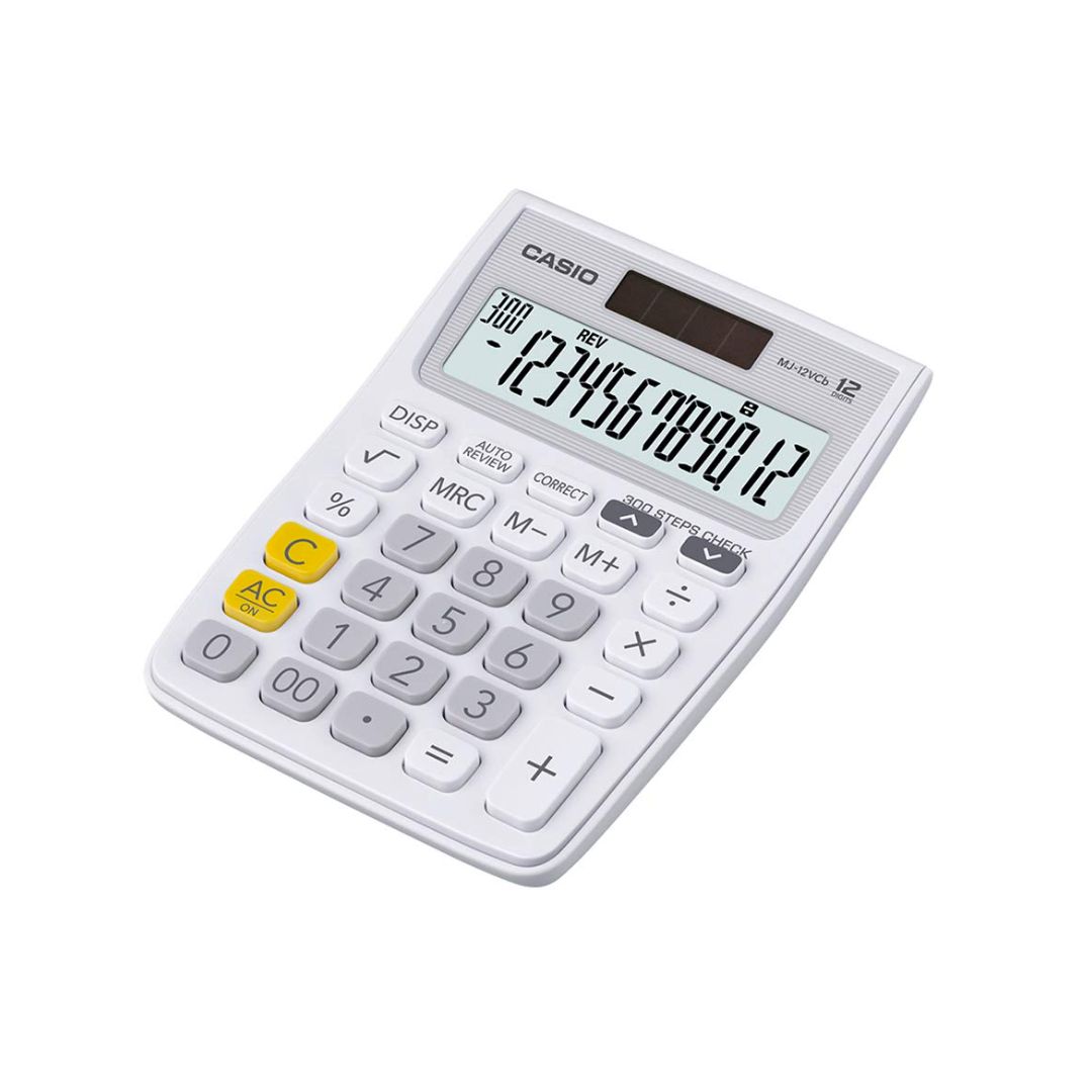 Calculadora Casio MJ-12VCB-WE-SA-DP