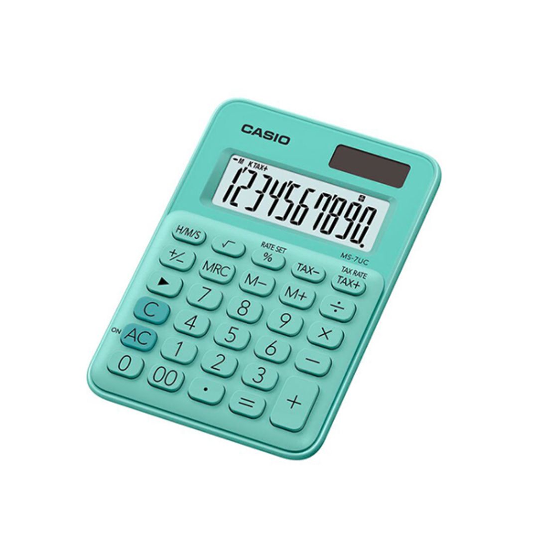 Calculadora Casio MS-7UC-GN-N-DC