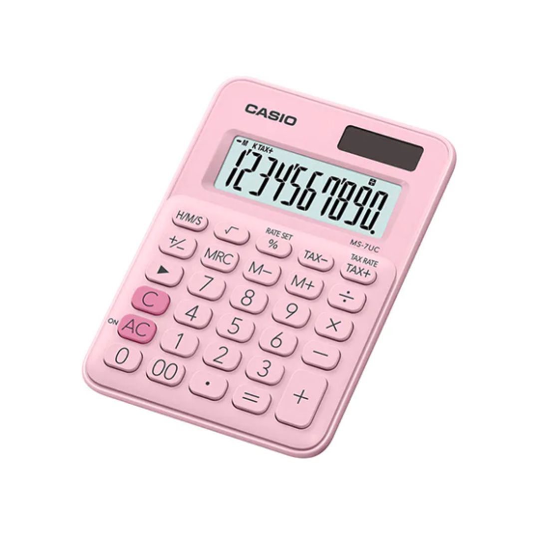 Calculadora Casio MS-7UC-PK-N-DC