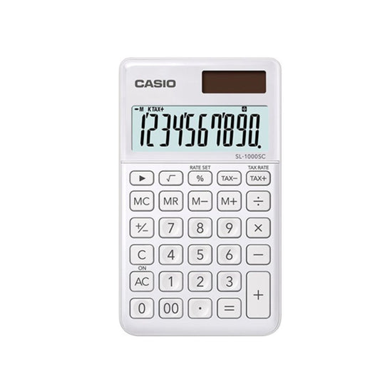 Calculadora Casio SL-1000SC-WE-N-DP