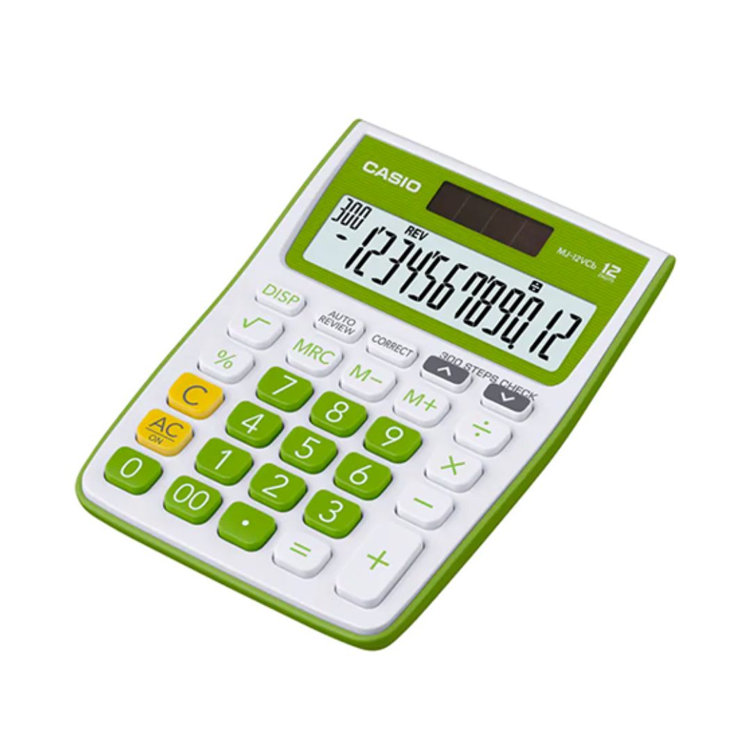 Calculadora Casio MJ-12VCB-GN-SA-DPPH