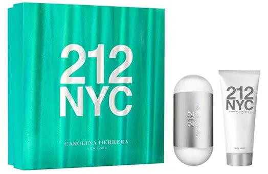 Estuche 212 Nyc Para Mujer De Carolina Herrera Set 100ml Eau De Toilette