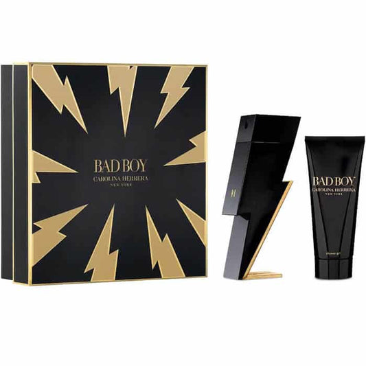 Set Estuche Bad Boy De Carolina Herrera 100ml Eau De Parfum Hombre