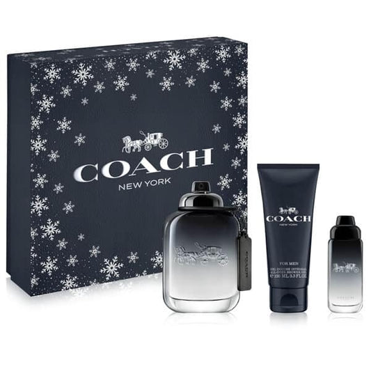 Estuche Coach New York For Men Set Hombre Eau De Toilette 100ml