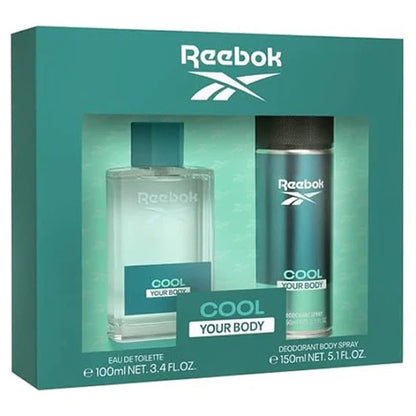 Estuche Reebok Cool Your Body For Him Set 100ml Eau De Toilette Hombre