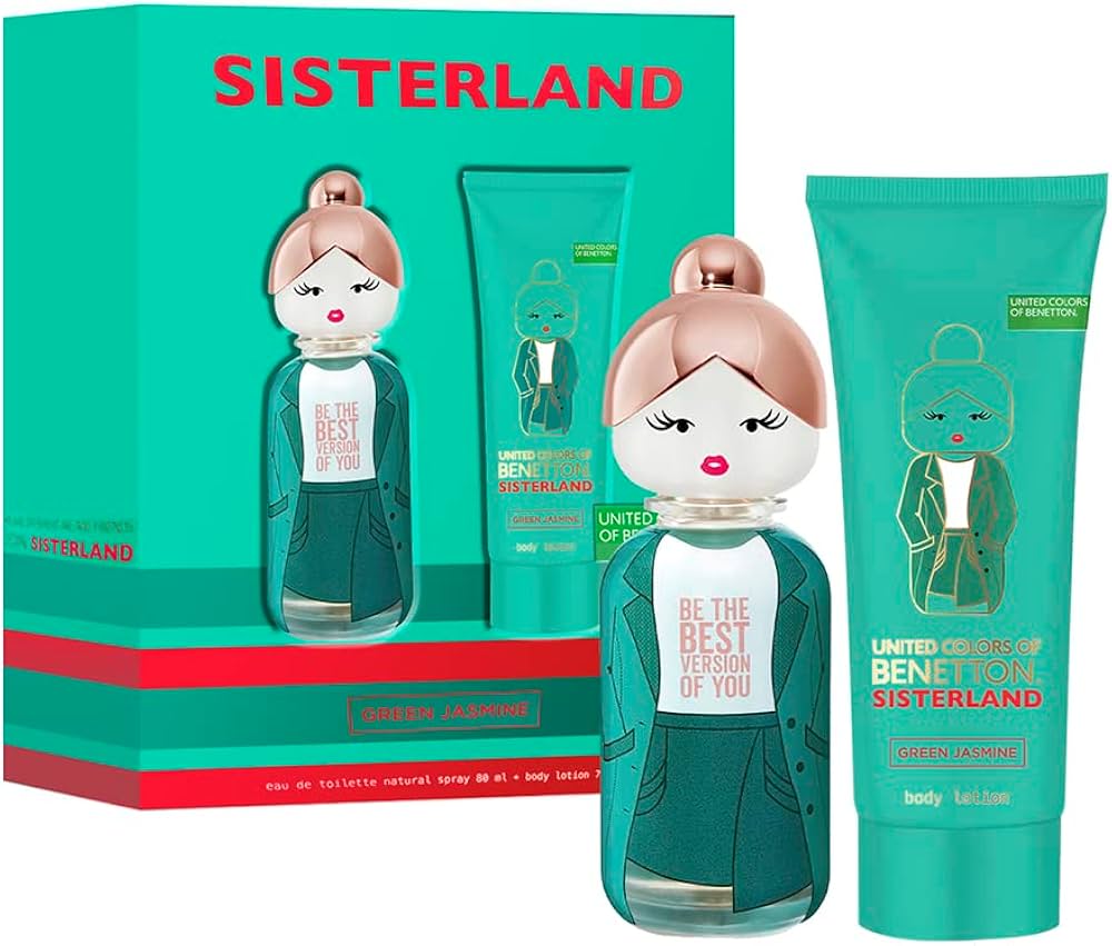 Estuche Sisterland Green Jasmine Benetton