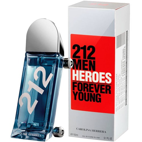 Perfume 212 Men Heroes De 150ml Carolina Herrera Eau De Toilette Hombre
