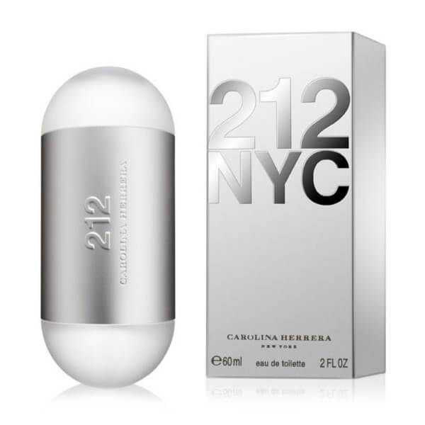 Perfume 212 Nyc De 60ml Para Mujer Carolina Herrera Eau De Toilette
