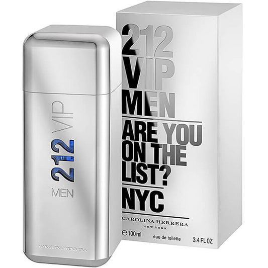 Perfume 212 Vip Para Hombre De Carolina Herrera 100ml Eau De Toilette