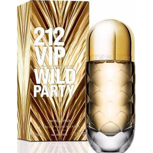 Perfume 212 Vip Wild Party Para Mujer De Carolina Herrera 80ml Eau De Parfum