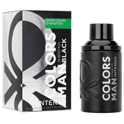Perfume Benetton Colors Man Black Intenso - 100ml - Eau De Parfum - Hombre