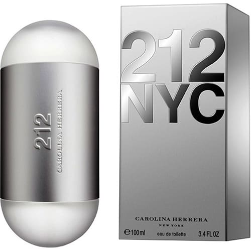 Perfume 212 Nyc Para Mujer De Carolina Herrera 100ml Eau De Toilette