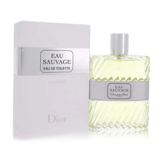 Perfume Eau Sauvage de Christian Dior para hombre en presentación de 200ml Eau de Toilette con notas cítricas y amaderadas