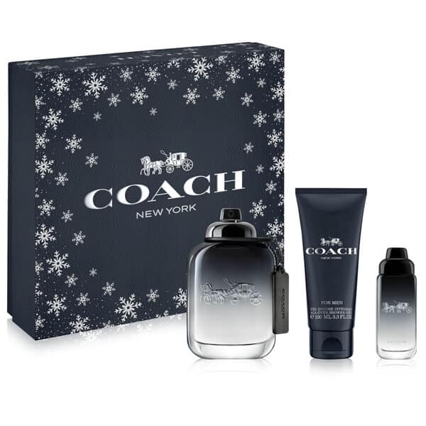 Estuche Coach New York For Men Set Hombre Eau De Toilette 100ml