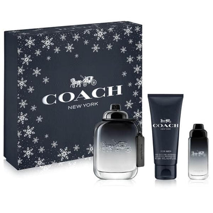 Estuche Coach New York For Men Set Hombre Eau De Toilette 100ml