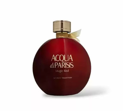 Detalle del frasco Acqua Di Parisis Magic Red Eau De Parfum Mujer 100ml