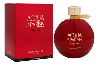 Presentación completa del perfume Acqua Di Parisis Magic Red Eau De Parfum Mujer 100ml