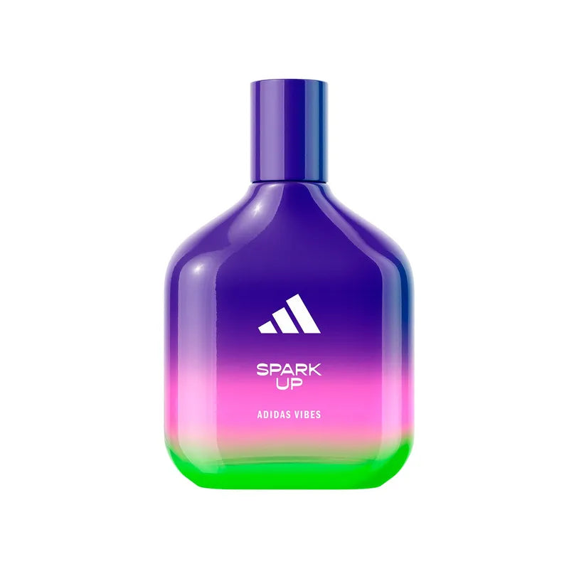 Detalle del frasco Adidas Spark Up Vibes 100ml
