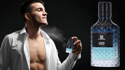 Caja original del perfume Adventure Albane Noble 100 ml