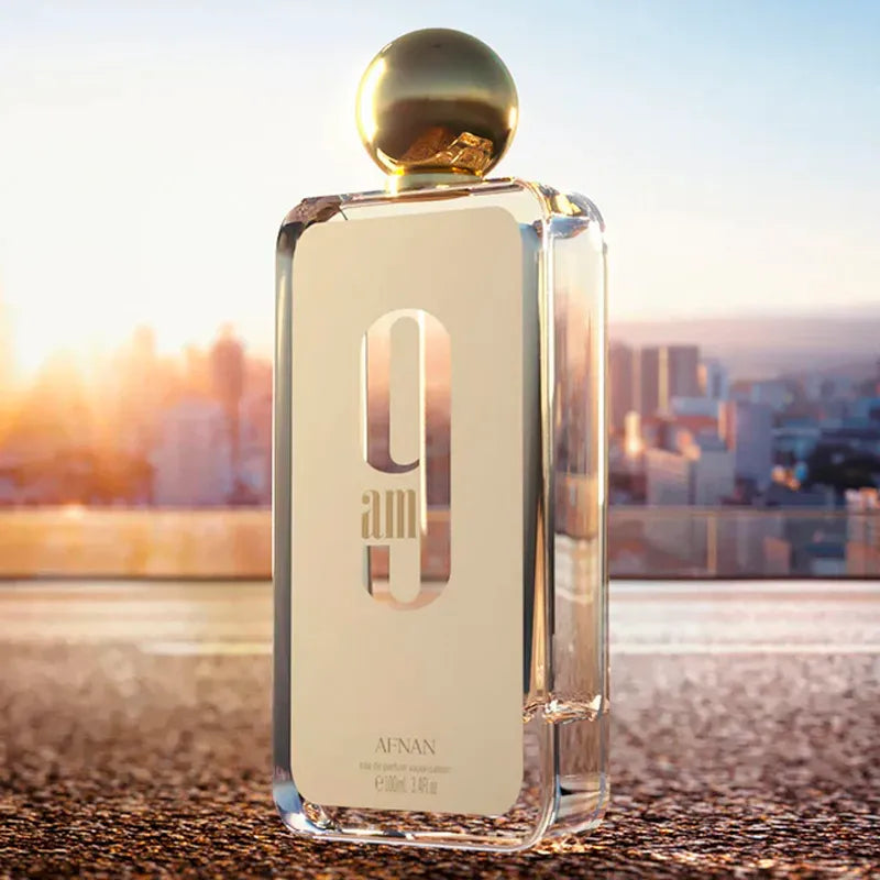 Frasco Afnan 9 AM Femme 100 ml diseño elegante femenino