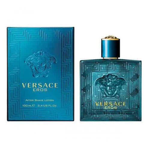 Perfume Versace Eros After Shave Lotion Hombre 100ml