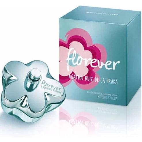 Agatha Ruiz de la Prada Florever EDT 80 ml perfume femenino aroma primaveral y delicado combinación de flores blancas notas verdes y un toque polvoriento ideal para día