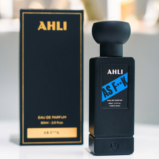 Ahli As F**K perfume unisex 60ml EDP con audaz combinación de pimienta rosa haba tonka y ámbar
