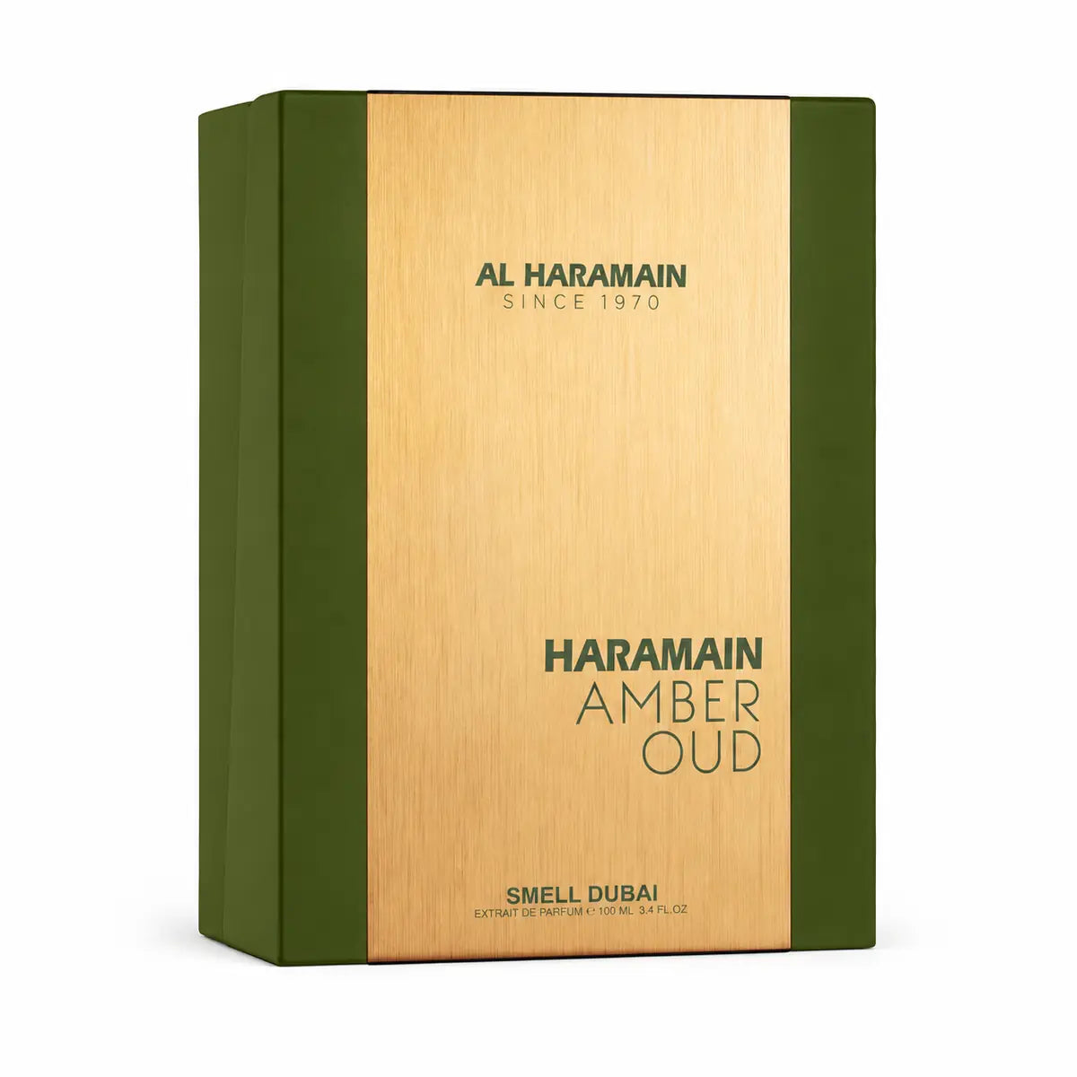 caja original de al haramain amber oud smell dubai extrait de parfum 100 ml