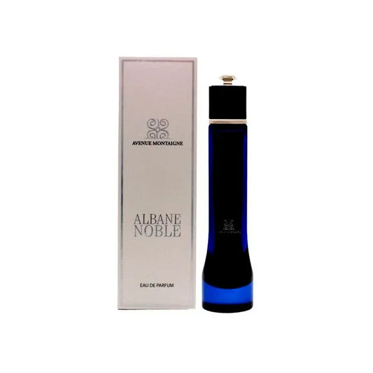 albane noble avenue montaigne perfume 100ml edp fragancia floral amaderada almizclada para hombres y mujeres en frasco elegante