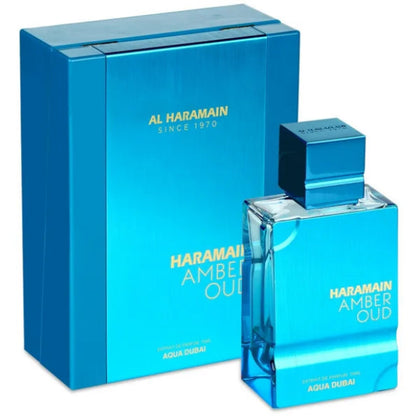Perfume Amber Oud Aqua Dubai Al Haramain 100 ml Extrait unisex