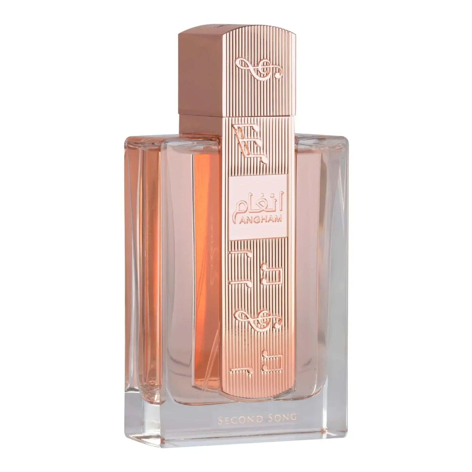Frasco original del perfume Angham Second Song Lattafa