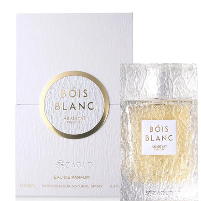 Perfume Arabiyat Prestige Bóis Blanc EDP 100 ml unisex en frasco vaporizador