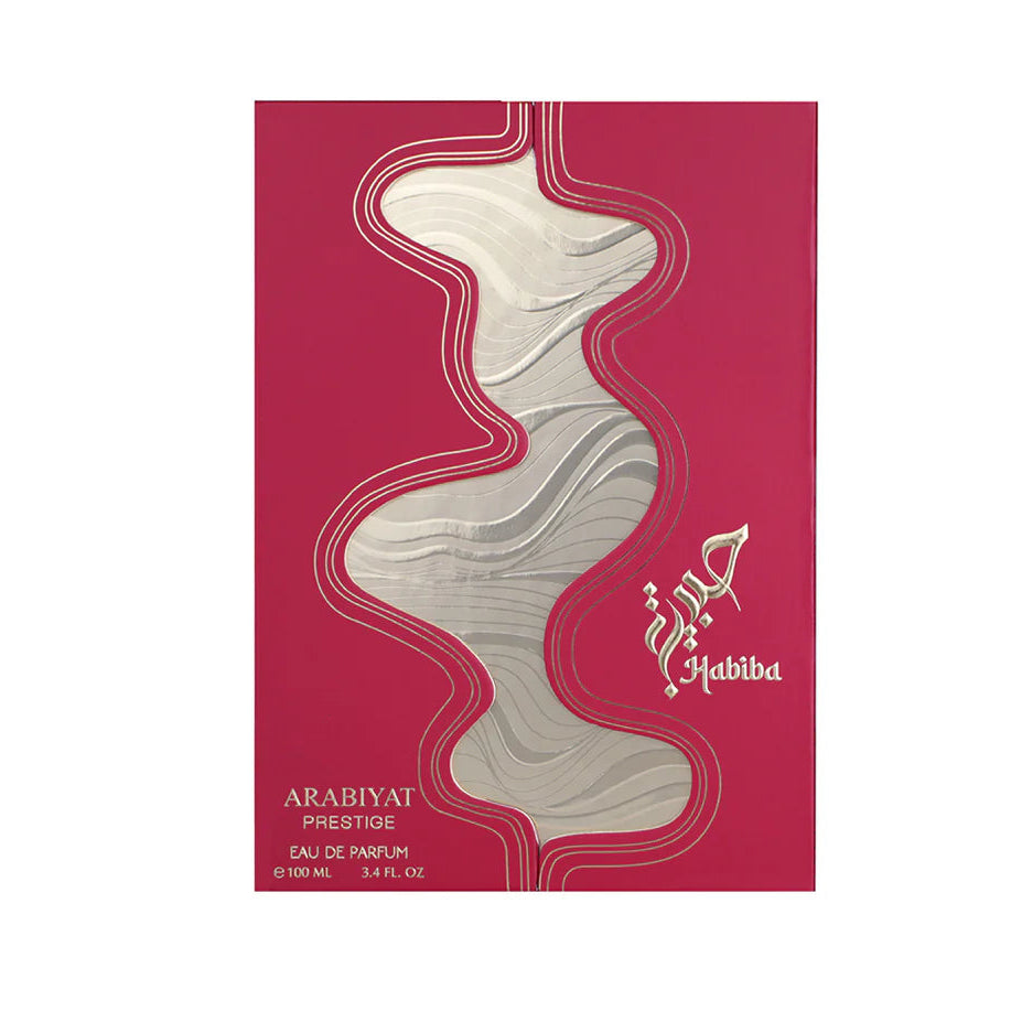 Botella Habiba Eau de Parfum vista detallada presentación