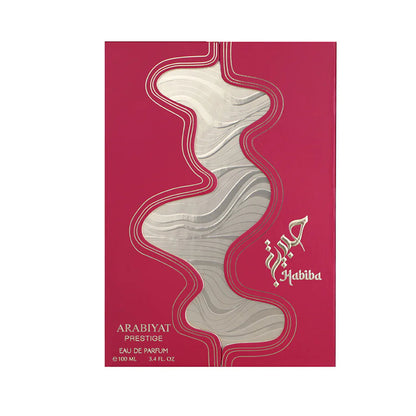 Botella Habiba Eau de Parfum vista detallada presentación