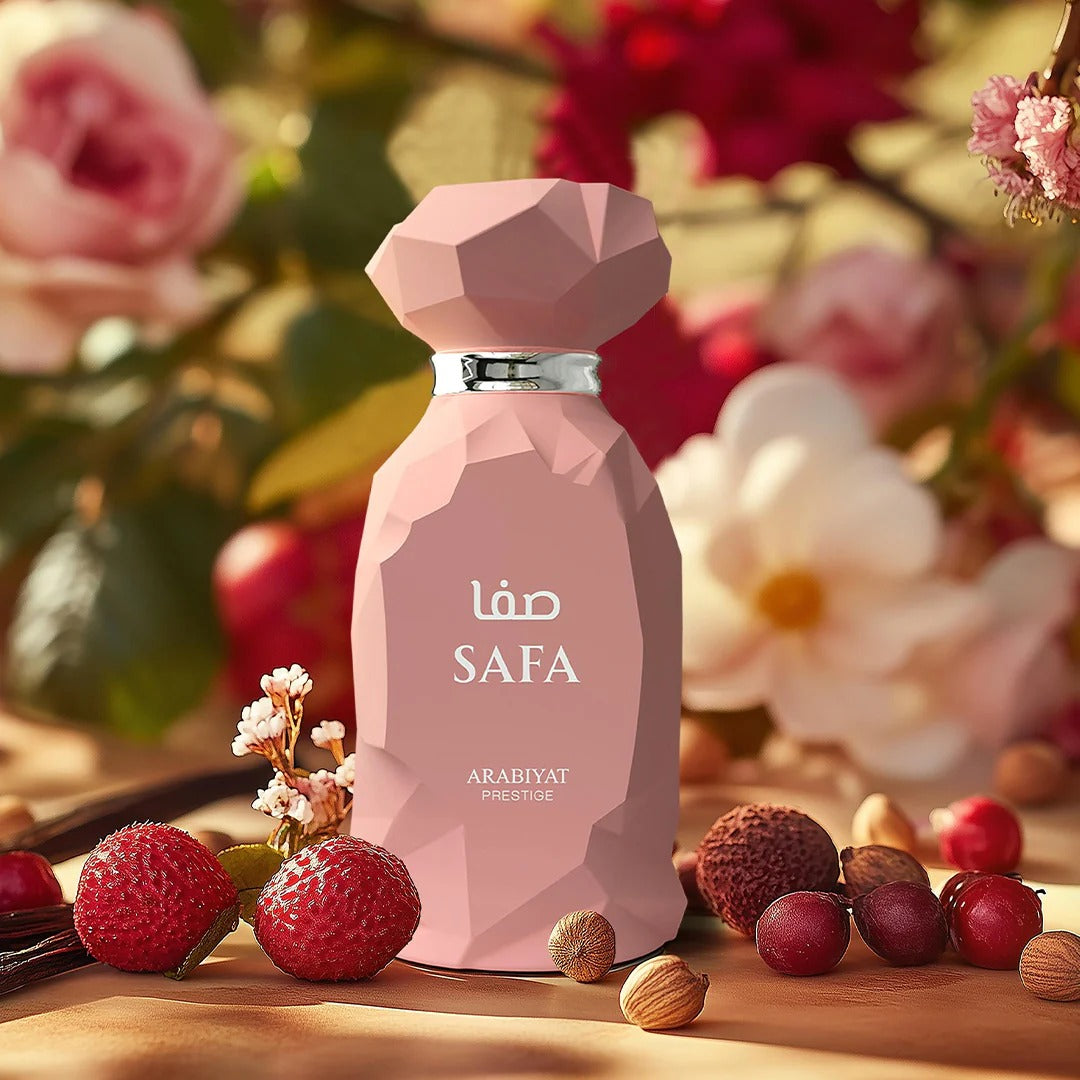 arabiyat prestige safa perfume 100ml aroma oriental floral sofisticado y envolvente ideal para hombres y mujeres