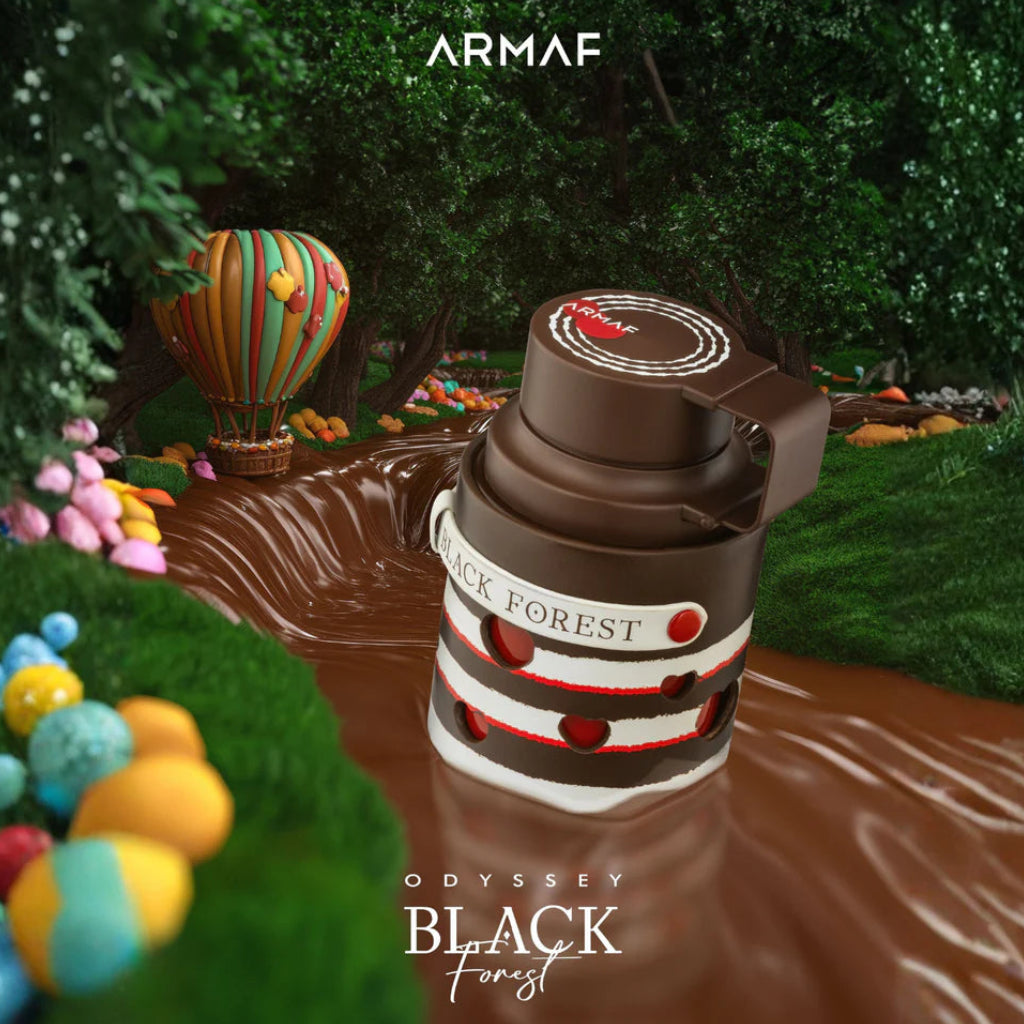 Botella Odyssey Black Forest Eau de Parfum vista detallada