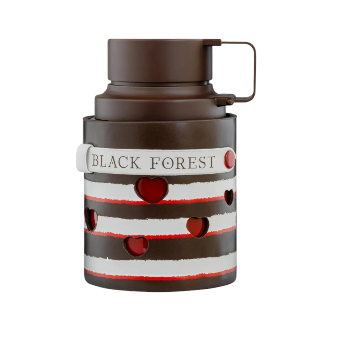 Frasco Armaf Odyssey Black Forest 100ml diseño elegante oscuro