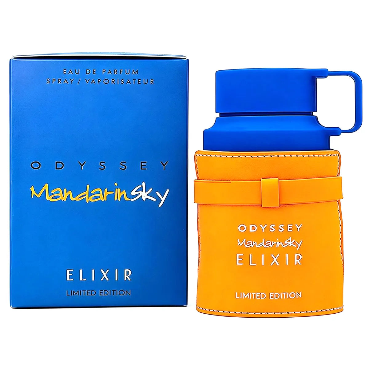 Armaf Odyssey Mandarin Sky Elixir EDP 100ml unisex, perfume oriental amaderado con mandarina, caramelo, vainilla e incienso