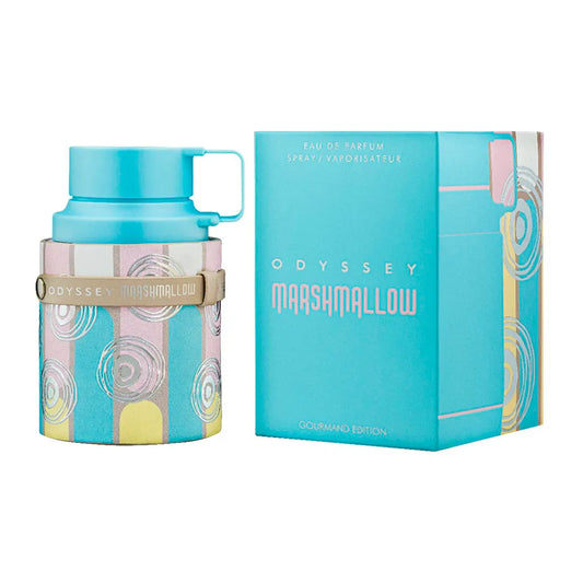 armaf odyssey marshmallow perfume mujer edp 100ml fragancia oriental floral gourmand con notas dulces y frasco elegante rosado