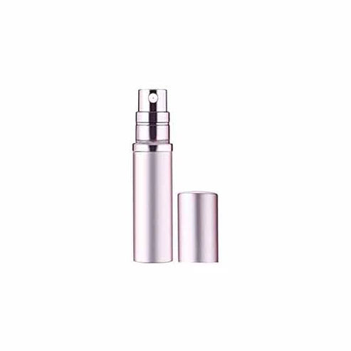 Perfumero Recargable Atomizador Portátil Beige Mate Metalizado