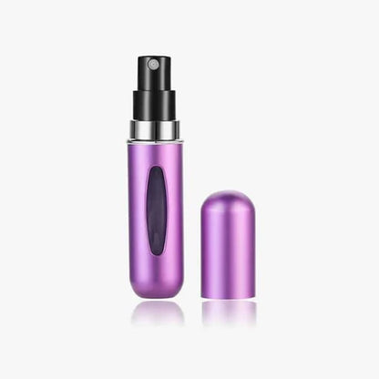 Perfumero Atomizador Portátil Recargable Morado Violeta